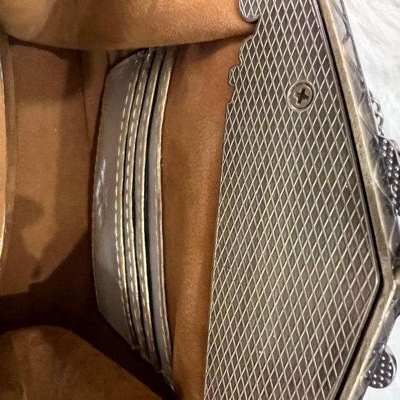 Patricia Nash Cream Leather small handbag, brand new! - Picture 3 of 3